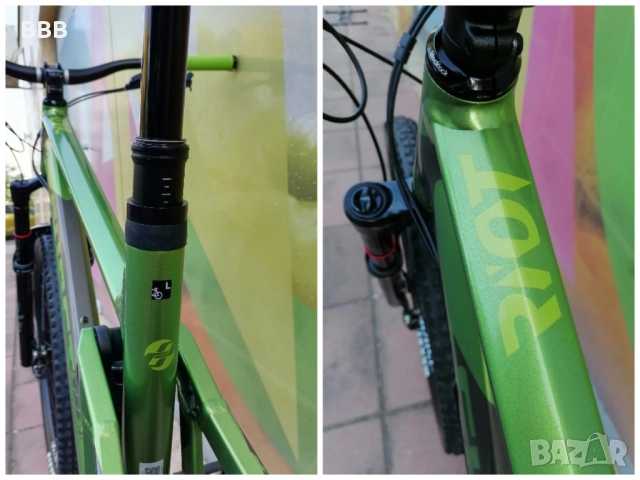 Планински велосипед Ghost Riot AIM 29" L, снимка 6 - Велосипеди - 51713195