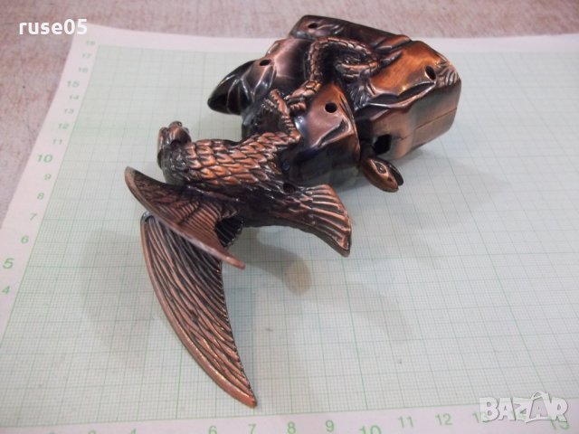 Запалка"Орел и змия" газова пиезокрист.с мек пламък работеща, снимка 4 - Други ценни предмети - 29058283