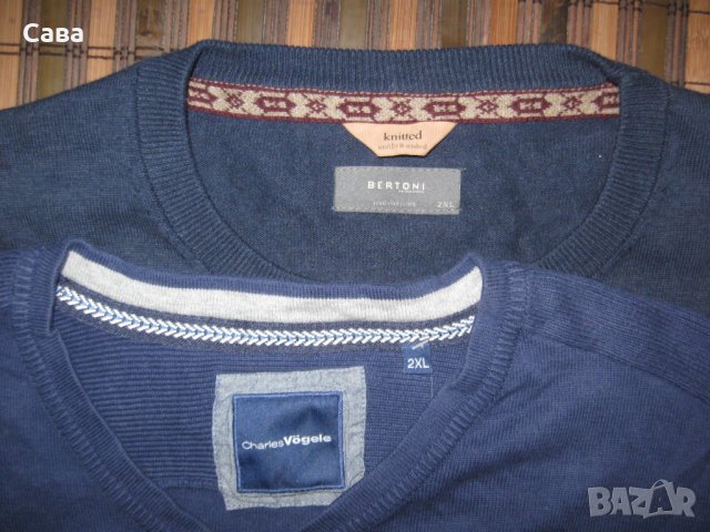 Пуловери BERTONI,CHARLES V.  мъжки,2ХЛ, снимка 1 - Пуловери - 43147551