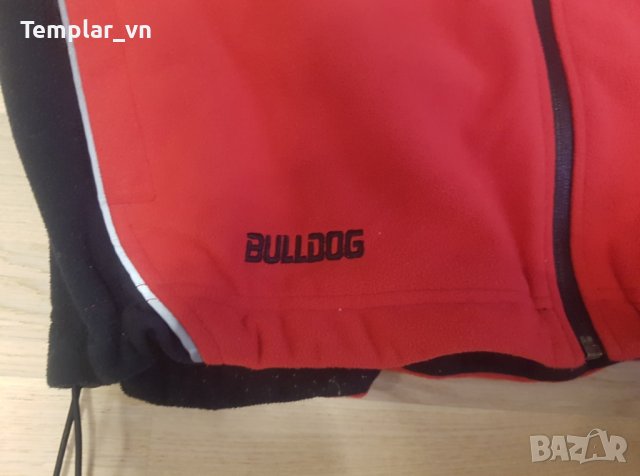 Яке BULLDOG BW размер L ЧЕРВЕНО, снимка 6 - Якета - 43147374