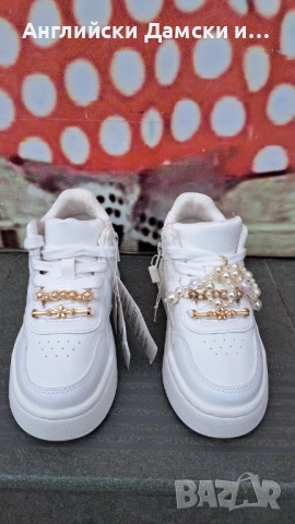 Английски дамски кецове-Zara, снимка 3 - Кецове - 51531257