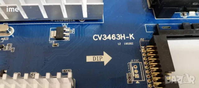 Main Board CV3463H-K. Свален от Телевизор JTC DVX5., снимка 4 - Части и Платки - 49228726