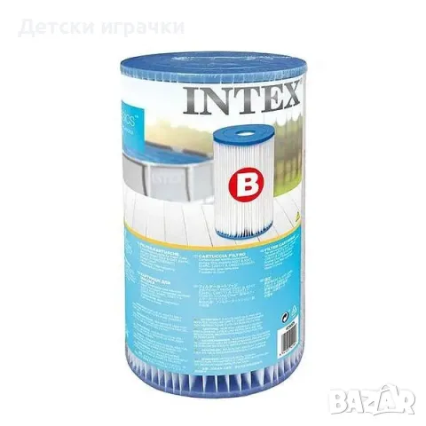 Филтър Тип B Intex, За пречистваща помпа , Полиестер, Лесен за почистване, За басейн, снимка 1