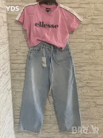 Уникален светло син деним