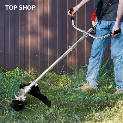 Нов Мощен градински тример за трева с 3T нож поддръжка на двор градина, снимка 2 - Градинска техника - 49217212