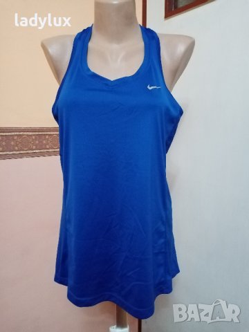 NIKE Running Fit Dry, Оригинален Потник, Размер М. Код 2138, снимка 1 - Потници - 43911504