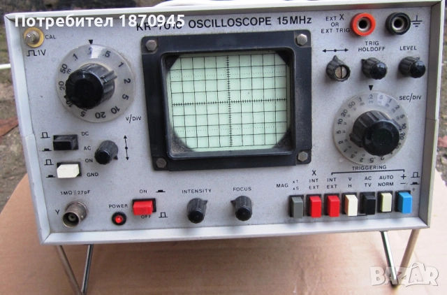 Продавам осцилоскоп KR7010 15 MHZ