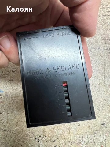 Бръснарски ножчета кутийка за остриета , снимка 5 - Колекции - 50558755