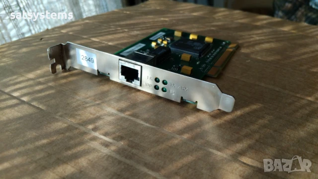 IBM 53P0057 2849 10/100Mbps Ethernet IOA Adapter Card, снимка 3 - Мрежови адаптери - 50570325