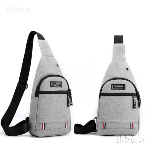 Мъжка спортно-елегантна раница с една коригираща презрамка BAG110