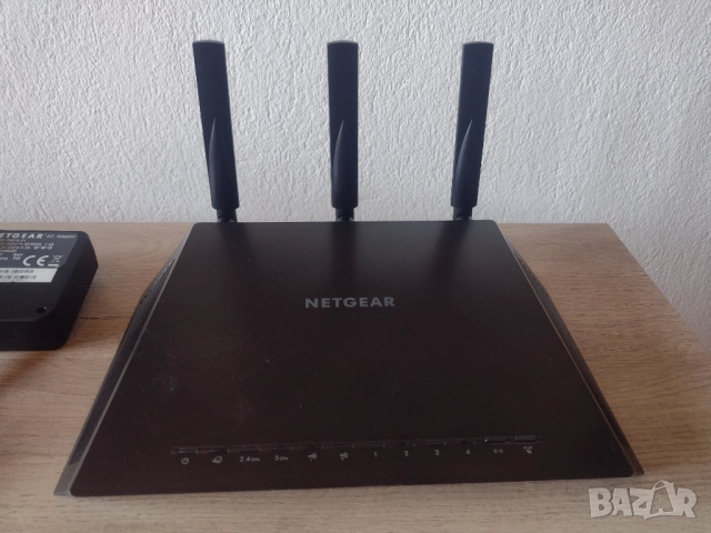 NetGear R7000 Nighthawk AC1900 Smart WiFi Router, снимка 5 - Рутери - 52146280