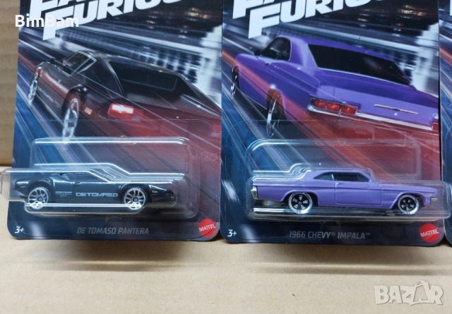 Колички Hot Wheels Fast & Forious / Хот Уилс - 4 модела / 009, снимка 3 - Коли, камиони, мотори, писти - 53146307