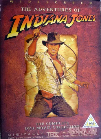 4 pack Indiana Jones DVDs, снимка 2 - DVD филми - 49378618