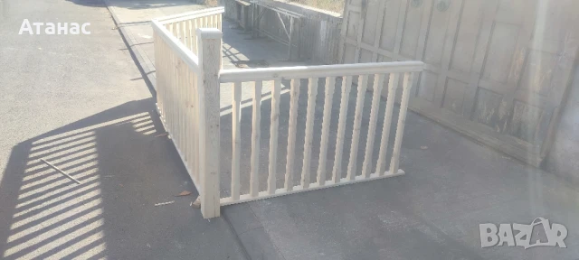 Дървен парапет, снимка 6 - Декорация за дома - 51233527