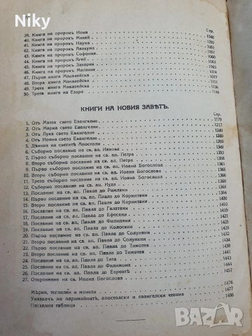 Библия-Семейна Литопис 1925г. , снимка 9 - Антикварни и старинни предмети - 52721150