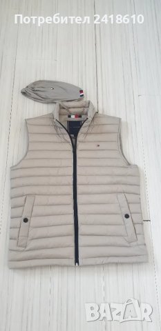 Tommy Hilfiger Down Vest Mens Size S / M НОВО! ОРИГИНАЛ! Мъжки Пухен Елек!, снимка 11 - Якета - 49224227