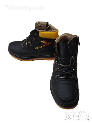 Боти за момче с подплата  , водоустойчиви, снимка 6 - Детски боти и ботуши - 34665303