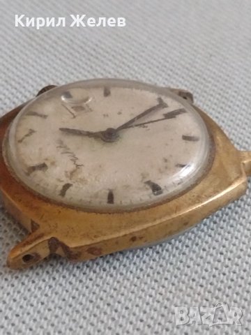 Стар мъжки часовник Ruhla ANTI-MAGNETIC с позлатена рамка за КОЛЕКЦИЯ 28401, снимка 10 - Други ценни предмети - 43894825