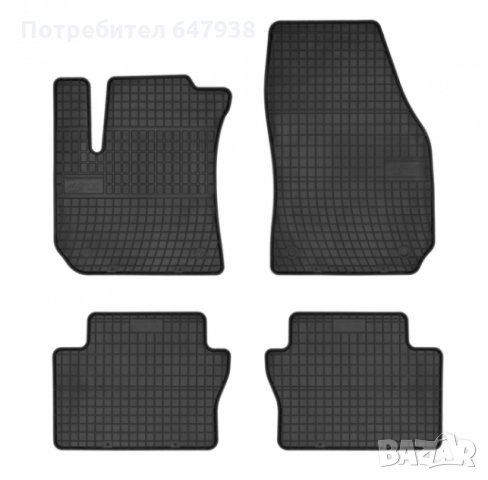 Гумени стелки Frogum за Opel Zafira B - (2005-2014), снимка 1 - Аксесоари и консумативи - 34672600