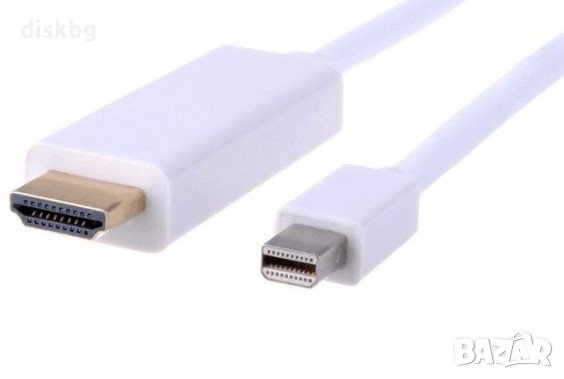 Нов кабел от Mini Display Port на HDMI, 3 метра, снимка 1 - Кабели и адаптери - 32707312
