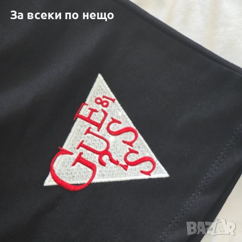 Guess Дамски Летен Комплект Тениска И Къси Панталонки👚🩳Дамски Къс Екип Гес Код VL-84, снимка 3 - Спортни екипи - 50535791