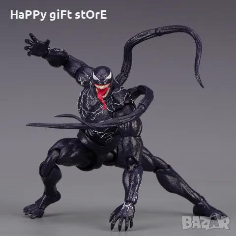 Статуетка Marvel: Spider-Man - Venom (Hero Collector), екшън фигура 20 cm , снимка 6 - Фигурки - 47500142