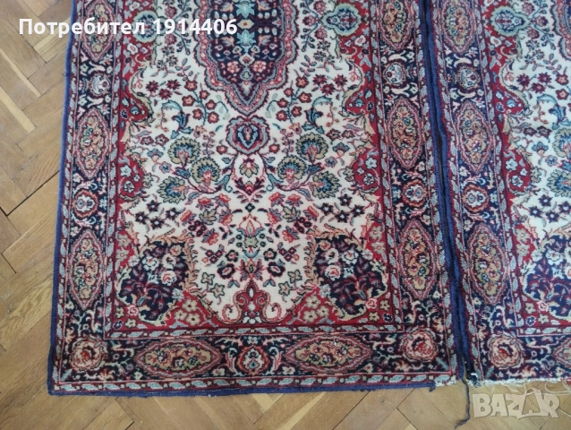 Пътеки персийски, нови , но за обкантване 1 бр. – 0,90 м./2,20м. 2 бр. - 0,75 м/1,45 м , снимка 13 - Килими - 51870810