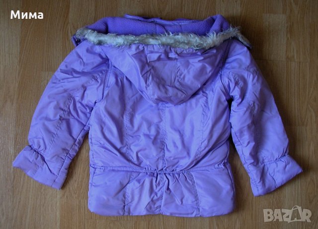 Зимно яке, Шал, шапка, ръкавици, 2-3 г., снимка 4 - Шапки, шалове и ръкавици - 28351044