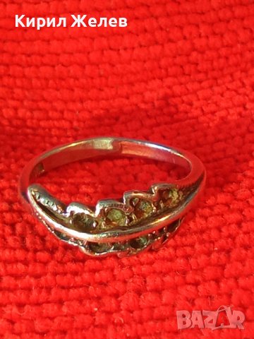 СРЕБЪРЕН ФЛОРАЛЕН ПРЪСТЕН - ЛИСТО СРЕБРО 925 НЕЖЕН и КРАСИВ 22339