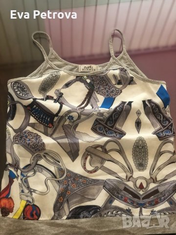Hermes хермес Дамски топ потник ХС,С , снимка 3 - Потници - 26563986