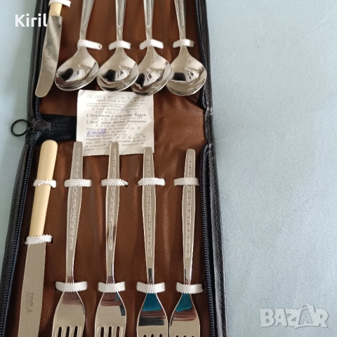 туристически комплект за хранене, снимка 5 - Прибори за хранене, готвене и сервиране - 52618401