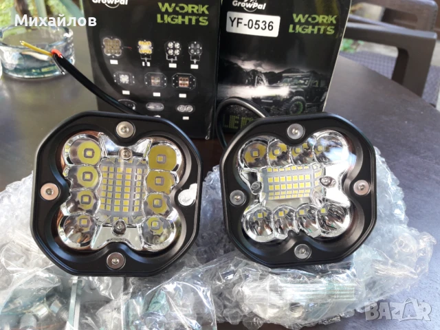 LED лед фарове за джип, снимка 2 - Аксесоари и консумативи - 50606414