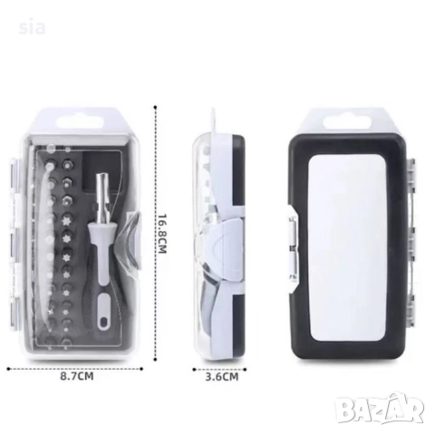 Отвертка с 36 броя накрайници 