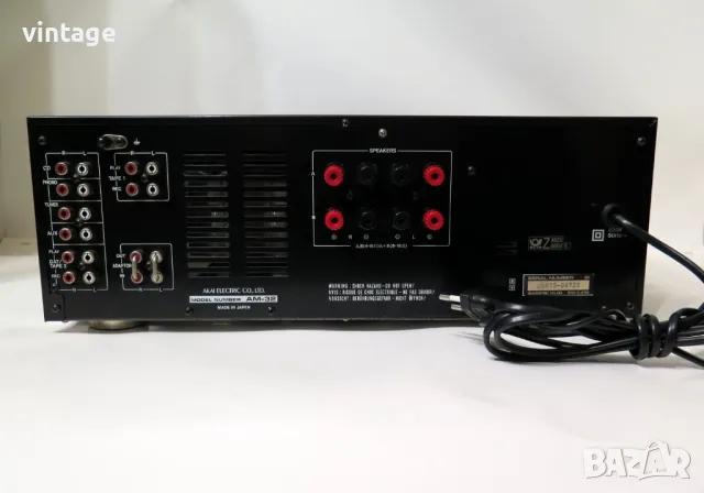 AKAI AM-32, снимка 6 - Ресийвъри, усилватели, смесителни пултове - 49805604
