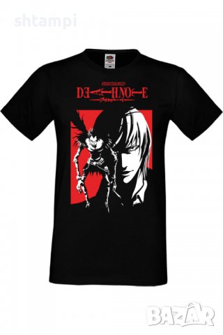 Мъжка тениска Death Note Shonen Jump,Анимация,игра,Празник,Повод,