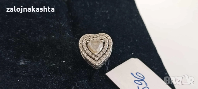 Сребърна-Талисман Pandorа-2,45гр/925, снимка 2 - Колиета, медальони, синджири - 51613919