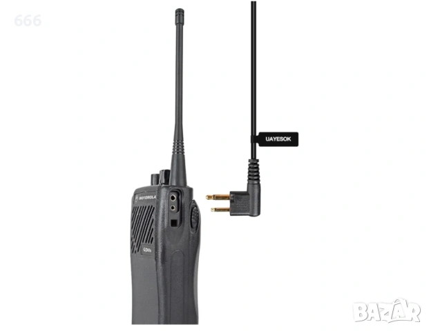 2-пинова уоки-токи слушалка с микрофон G-образна слушалка, снимка 7 - Друга електроника - 53169208