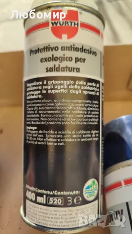 Защитен заваръчен спрей за защита на детайлите и дюзата от пръски, снимка 4 - Други машини и части - 48164415