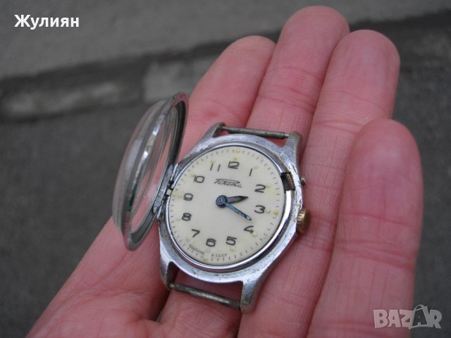  КОЛЕКЦИОНЕРСКИ ЧАСОВНИК РАКЕТА ПЧЗ RAKETA ЗА СЛЕПИ , снимка 3 - Антикварни и старинни предмети - 44102538