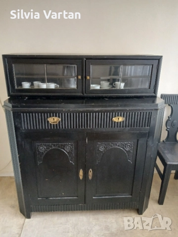 Старинен шкаф, снимка 3 - Антикварни и старинни предмети - 52323230