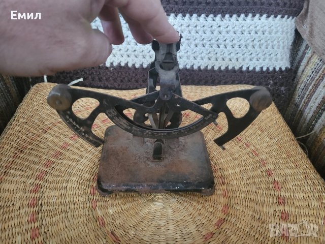Антикварна пощенска везна Царство България , снимка 3 - Колекции - 43580264