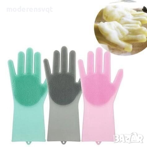 Силиконови ръкавици за почистване, снимка 5 - Други - 39749133