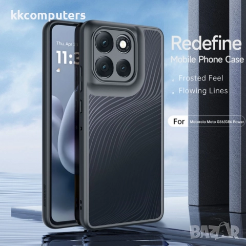 Защитен калъф DUX DUCIS Aimo Series за Motorola Moto G86 5G / G86 Power 5G | Комбинация TPU+PC | Мат, снимка 3 - Калъфи, кейсове - 51929948