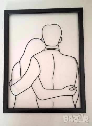 АРТ Пано-Картина- „Завинаги заедно“, снимка 6 - Декорация за дома - 53328796