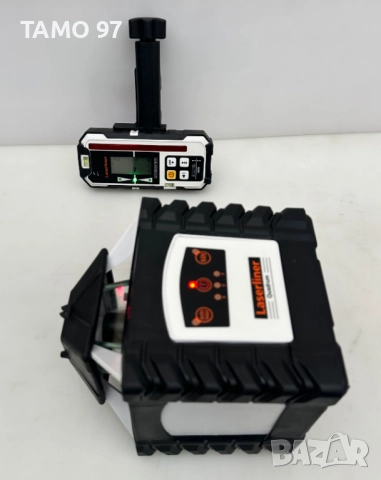 LASERLiNER Quadrum 410 S - Ротационен лазерен нивелир като нов!, снимка 9 - Други инструменти - 52680627