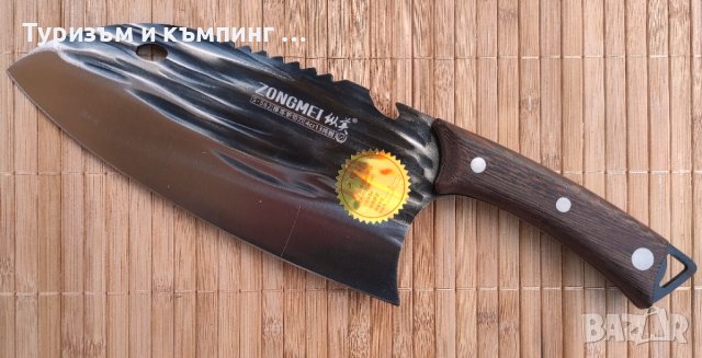 Азиатски нож /сатър/ Santoku / Kurimuki, снимка 2 - Ножове - 43274299