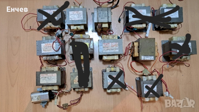 Трансформатори за микровълнови фурни