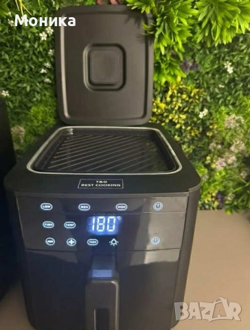 Air Fryer 32852A  Две в 1/  4.3L + top grill - 1500W (NEW), снимка 2 - Други - 52093130