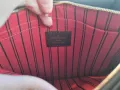 Дамска чанта Louis Vuitton damier ebene canvas pochette, снимка 5