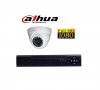 Full HD 1080р Куполен комплект - DVR + куполна камера DAHUA Full HD